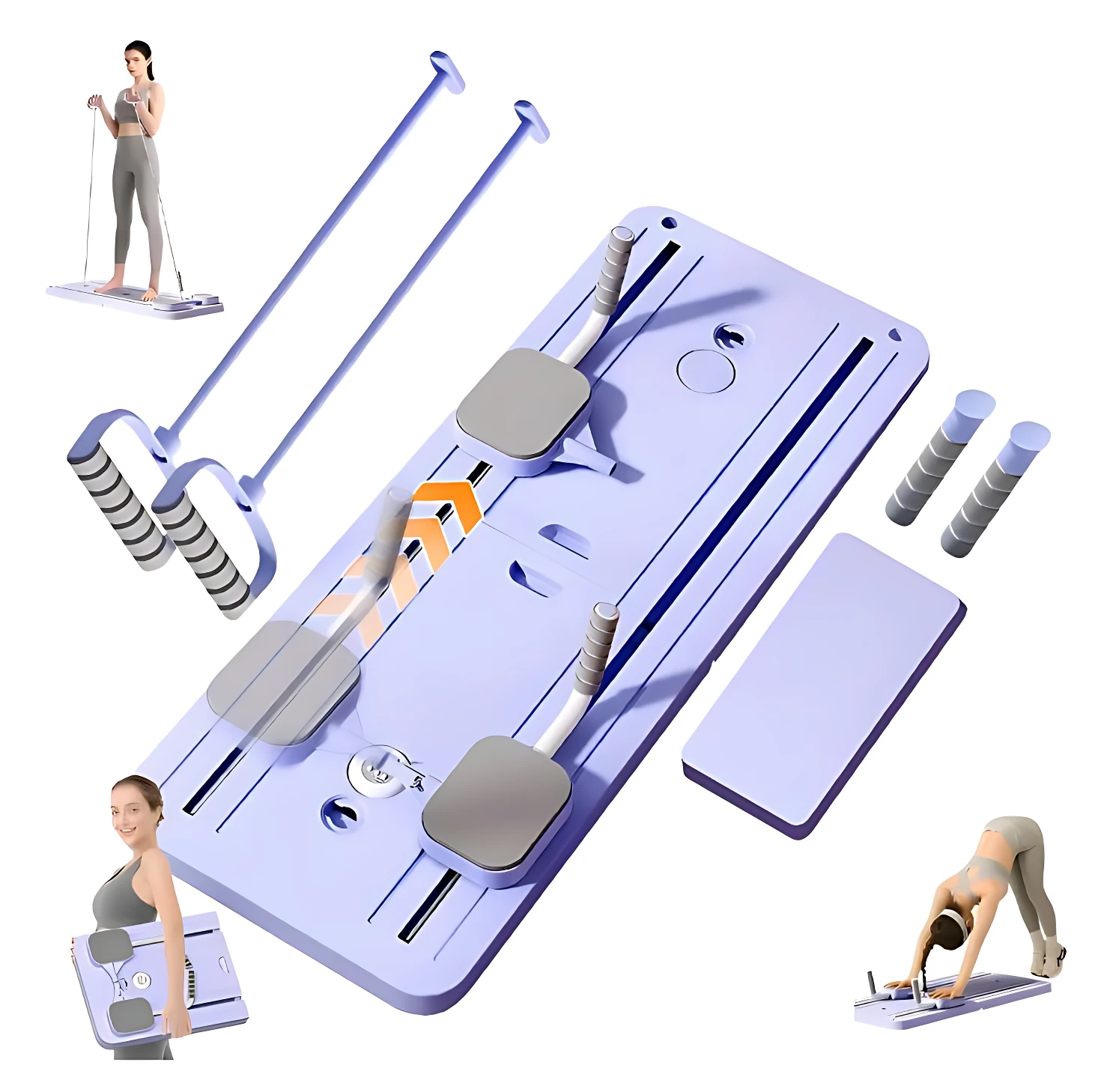 Tabla de Pilates Acolchada 8 en 1
